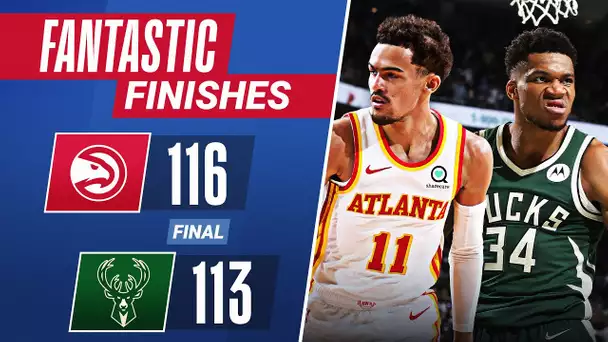 FINAL 4:56 of CRAZY Ending To Game 1 Hawks vs. Bucks 🔥🔥