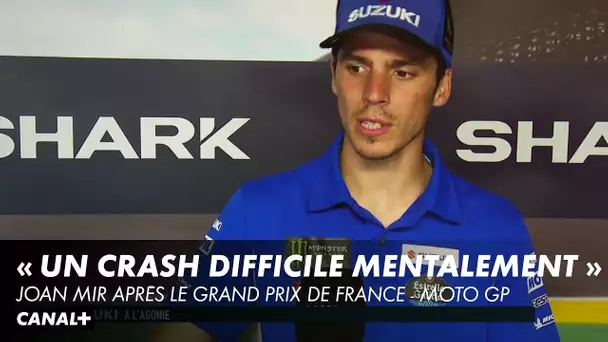 Joan Mir revient sur son impressionnant crash - Grand Prix de France - MotoGP