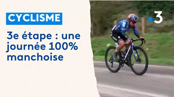 Tour de Normandie : une 3e étape mouvementée pour les cyclistes