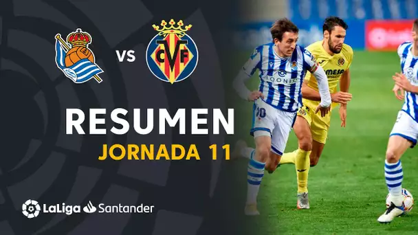 Resumen de Real Sociedad vs Villarreal CF (1-1)