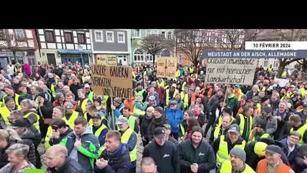 🇩🇪  Allemagne: les agriculteurs bavarois continuent de protester