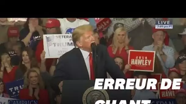 Il y a comme une grosse erreur de calcul dans le chant de ces pro-Trump