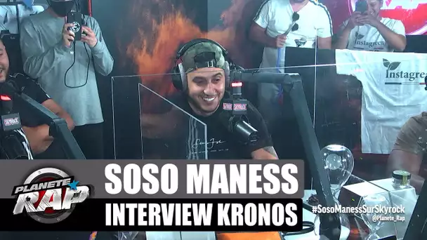 Soso Maness - Interview Kronos : se faire réduire le pénis, madame Maness, faire TP... #PlanèteRap
