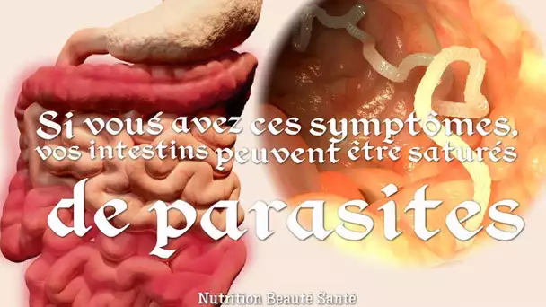Avez vous ces symptômes, Alors vos intestins peuvent être saturés de parasites
