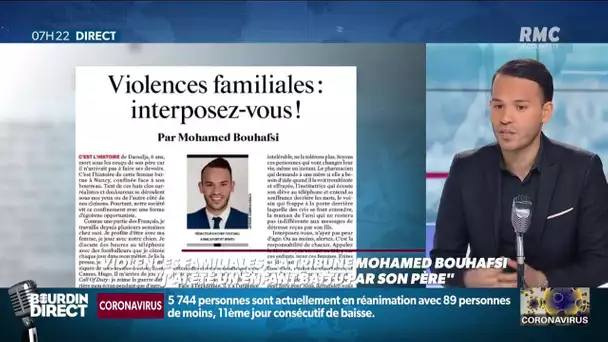 "On ne peut pas mourir a 6 ans": Mohammed Bouhafsi s'engage contre les violences familiales