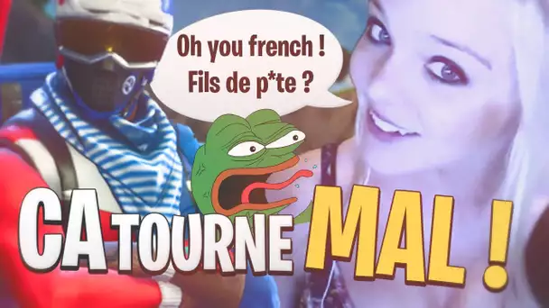 'Oh you french ! Fils de p*te ?' UNE MEUF ET JBZZ - CA TOURNE MAL !