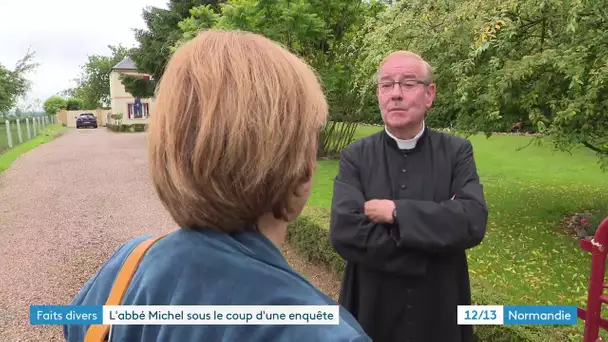 F. Michel, ex curé de Thiberville (27) mis en cause dans une enquête pour vol d'objets liés au culte