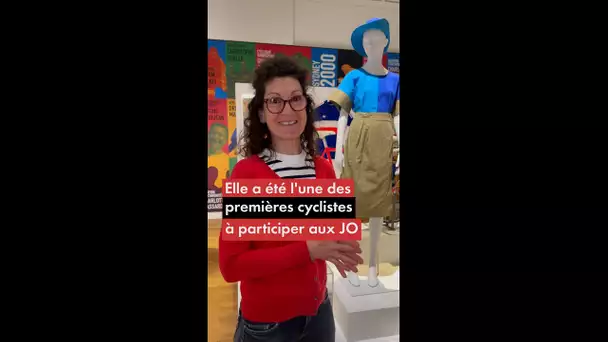 Elle a été l'une des premières cyclistes à participer aux JO