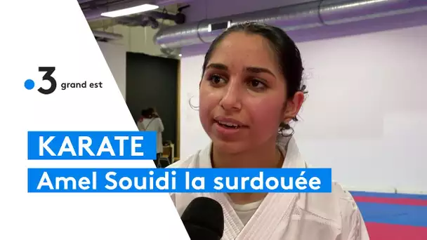 Rencontre avec la surdouée Amel Souidi, jeune karatéka du club de Mont-Saint-Martin