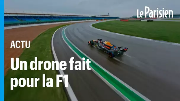 F1 : le drone le plus rapide du monde prend en chasse Verstappen à 350 km/h