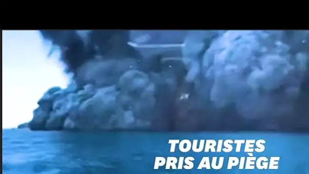 En Nouvelle-Zélande, l'éruption d'un volcan menace une cinquantaine de touristes