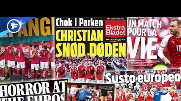 La presse européenne sous le choc après le drame subi par Christian Eriksen | Revue de presse