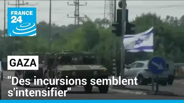 Soldats israéliens dans Gaza : "Des incursions qui semblent s'intensifier" • FRANCE 24