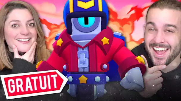 ON DEBLOQUE LE NOUVEAU BRAWLER GRATUIT : STU ! | PACK OPENING BRAWL STARS