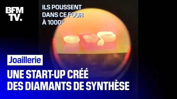 Cette start-up créé des diamants de synthèse près de Paris