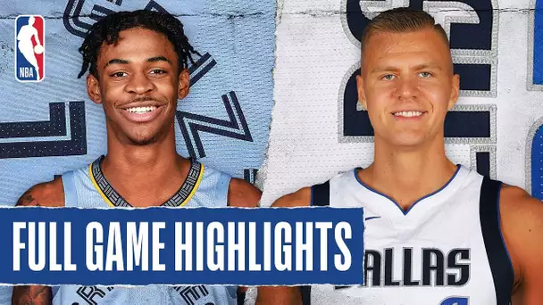 GRIZZLIES at MAVERICKS | FULL GAME HIGHLIGHTS | March 6, 2020