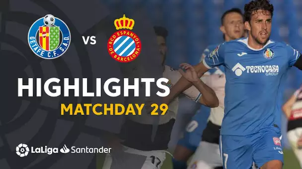 Highlights Getafe CF vs RCD Espanyol (0-0)