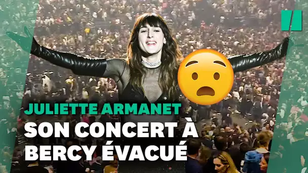 Le concert de Juliette Armanet à Bercy interrompu par une fausse alerte