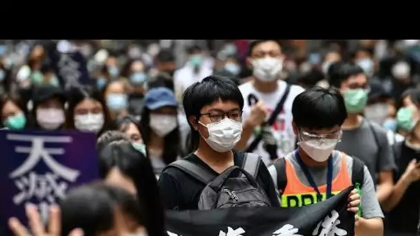 À Hong Kong, des manifestants dénoncent la loi sur la sécurité intérieure voulue par Pékin