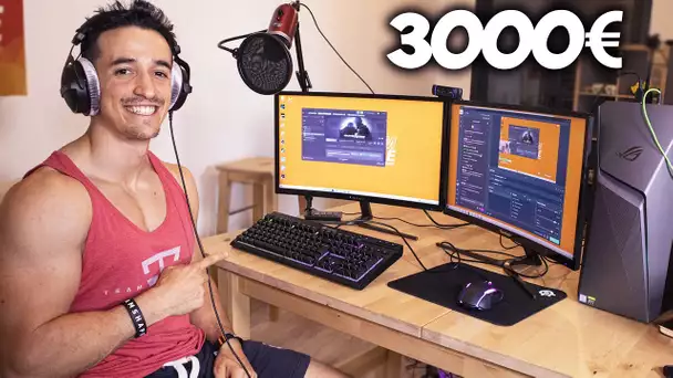 Mon setup gaming incroyable !! (3000€)