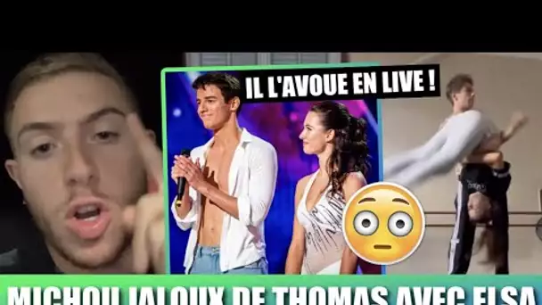 MICHOU AVOUE ÊTRE JALOUX D'ELSA ET DE SON PARTENAIRE THOMAS DA COSTA DANS DANSE AVEC LES STARS !! 😱