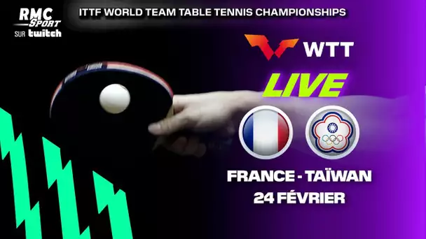 🏓 (PING) France - Taïwan H. | Championnats du Monde par Équipes