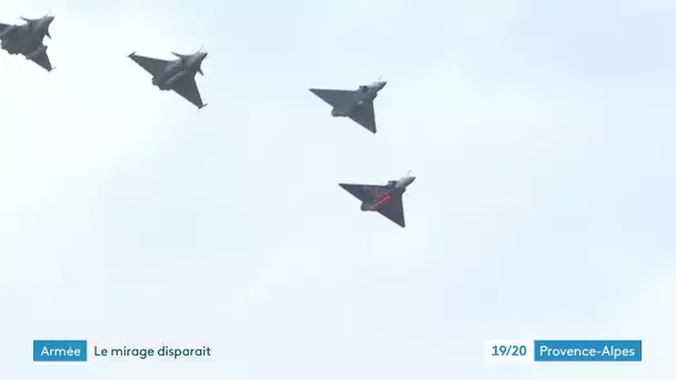 Base militaire : dernier vol du Mirage 2000 qui laisse sa place au Rafale dans l'armée de l'air