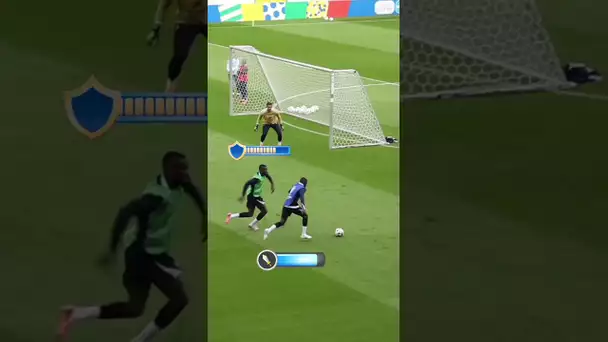 Dembélé vs Thuram 🔥à l'entraînement #shorts