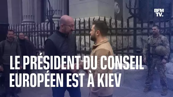 Charles Michel assure à Volodymyr Zelensky que "l'UE fera tout pour que l'Ukraine gagne la guerre"