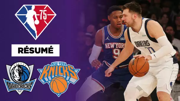 Résumé NBA VF : Dallas Mavericks @ New York Knicks