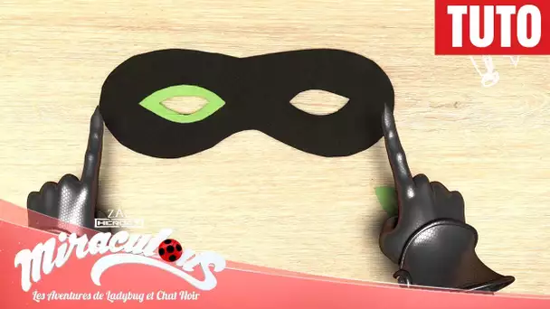 Miraculous - Tuto : Le masque et les oreilles de Chat Noir !