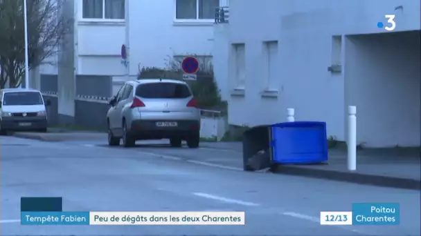 Quelques dégâts en Charente-Maritime après la tempête Fabien