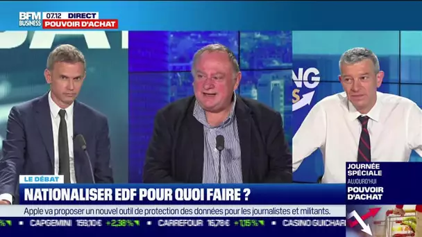 Le débat: Nationaliser EDF pour quoi faire ?