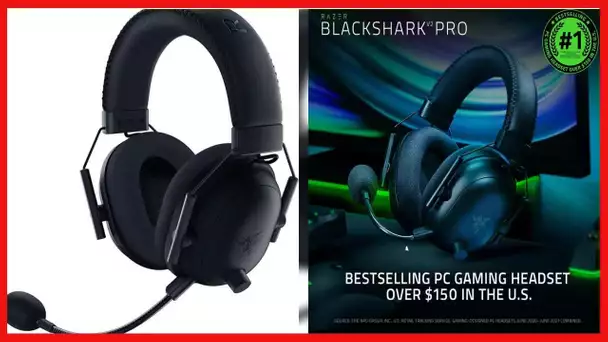 Razer BlackShark V2 Pro Wireless Gaming Headset: THX 7.1 Spatial Surround Sound - 50mm Drivers