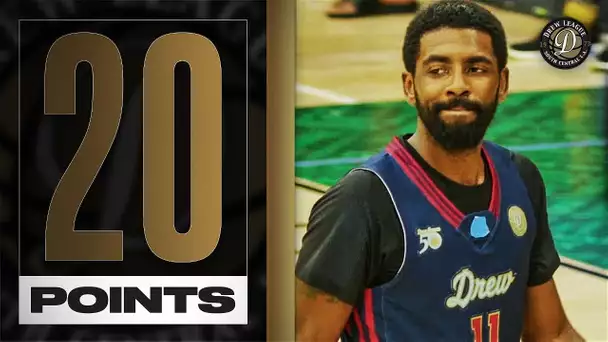 Kyrie Irving Drops TRIPLE-DOUBLE In Drew League Debut! 20 PTS, 13 REB, 11 AST 🔥