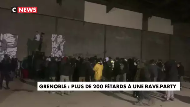 Grenoble : plus de 200 fêtards à une rave-party