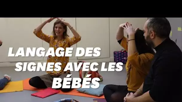 Pour communiquer avec votre bébé, apprenez-lui le langage des signes