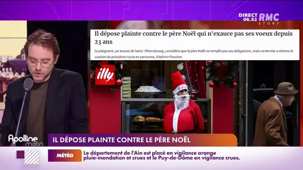 Un avocat de Saint-Pétersbourg a porté plainte contre le Père Noël