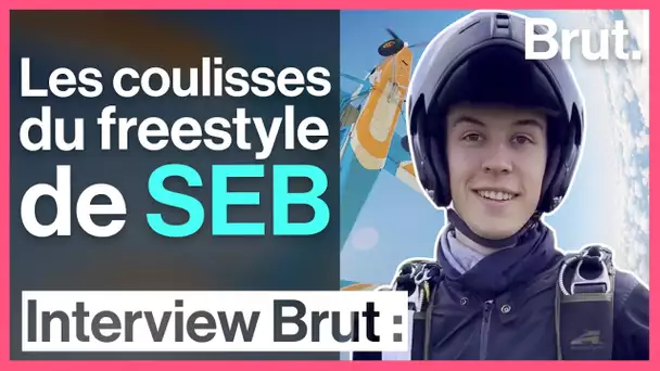 Freestyle en parachute : le défi de SEB