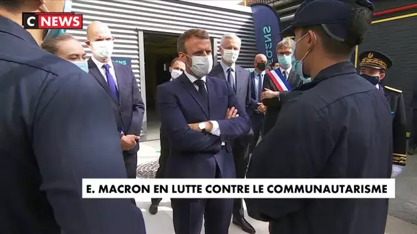 Emmanuel Macron en lutte contre le communautarisme