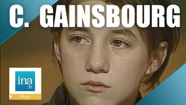 Charlotte Gainsbourg "L'effrontée et la timidité" | Archive INA