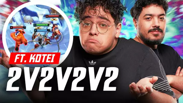 LE RETOUR DU DUO KOTEI & KAMETO DANS LE NOUVEAU MODE 2v2v2v2 DE LEAGUE OF LEGENDS