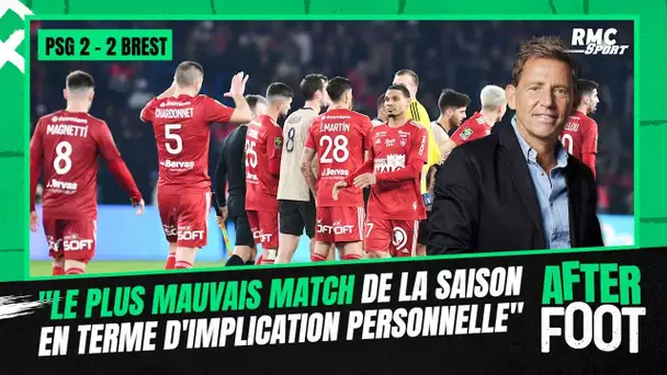 PSG 2-2 Brest: "Le plus mauvais match des Parisiens en terme d'implication personnelle", tacle Riolo