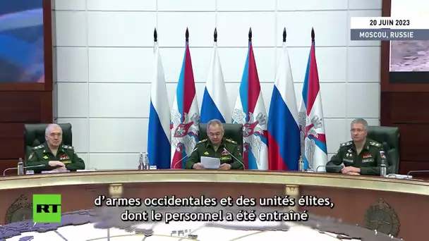 Choïgou : Kiev utilise des unités, dont le personnel a été entraîné par des spécialistes de l’OTAN