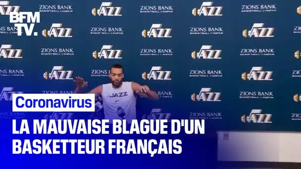 La mauvaise blague du basketteur Rudy Gobert, deux jours avant son test positif au coronavirus