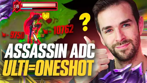 JE JOUE CET ADC EN ASSASSIN MID, résultat : ULTI = ONESHOT