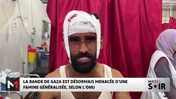 La Bande de Gaza est désormais menacée d´une famine généralisée, selon l´ONU