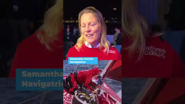 Vendée Globe 2024 . Autour de Samantha Davies : Thomas Pesquet et Major Mouvement