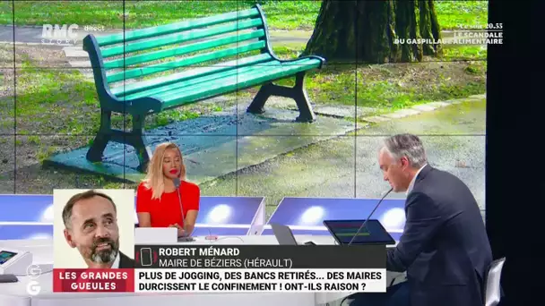 "Votre place est chez vous, pas sur les bancs": Robert Ménard défend le retrait des bancs publics