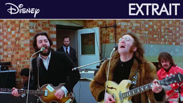 The Beatles Get Back - The Rooftop concert - Extrait : The One After 909 | Disney